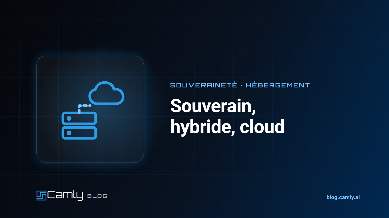 Mini-serveur installé dans le local technique d'un entrepôt