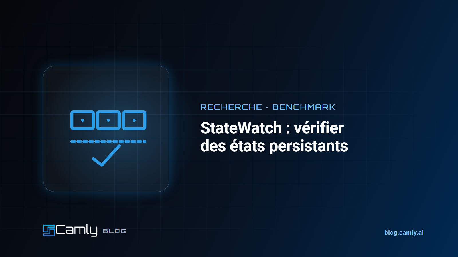 Une séquence d'images de caméra d'entrepôt à quelques minutes d'écart, avec un état qui apparaît puis disparaît