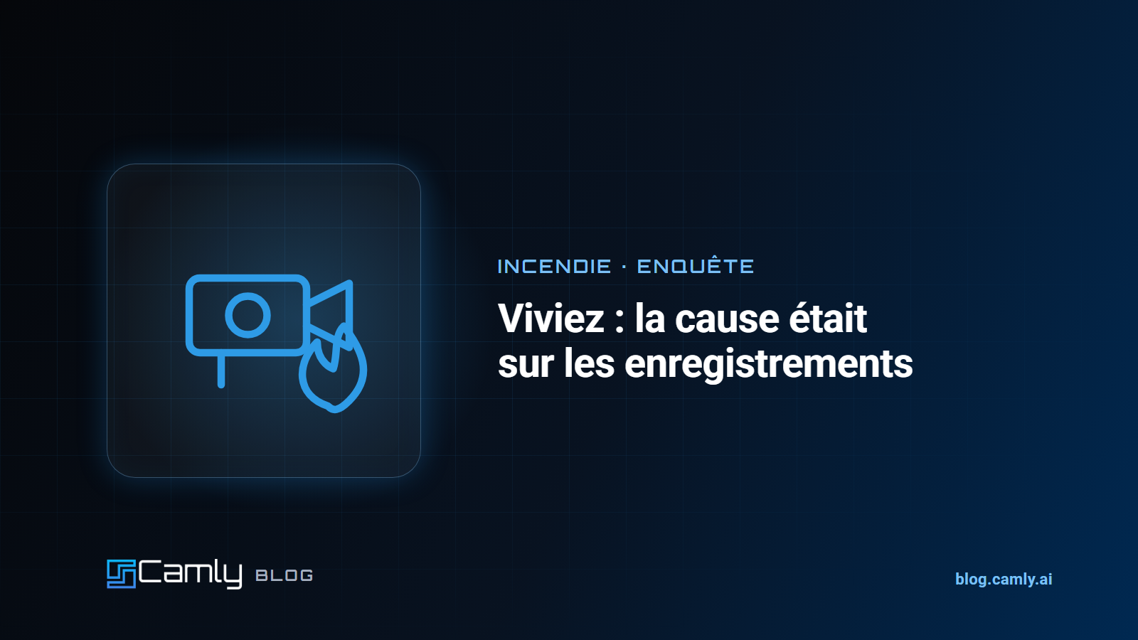 Zone de stockage d'un entrepôt vue par une caméra fixe